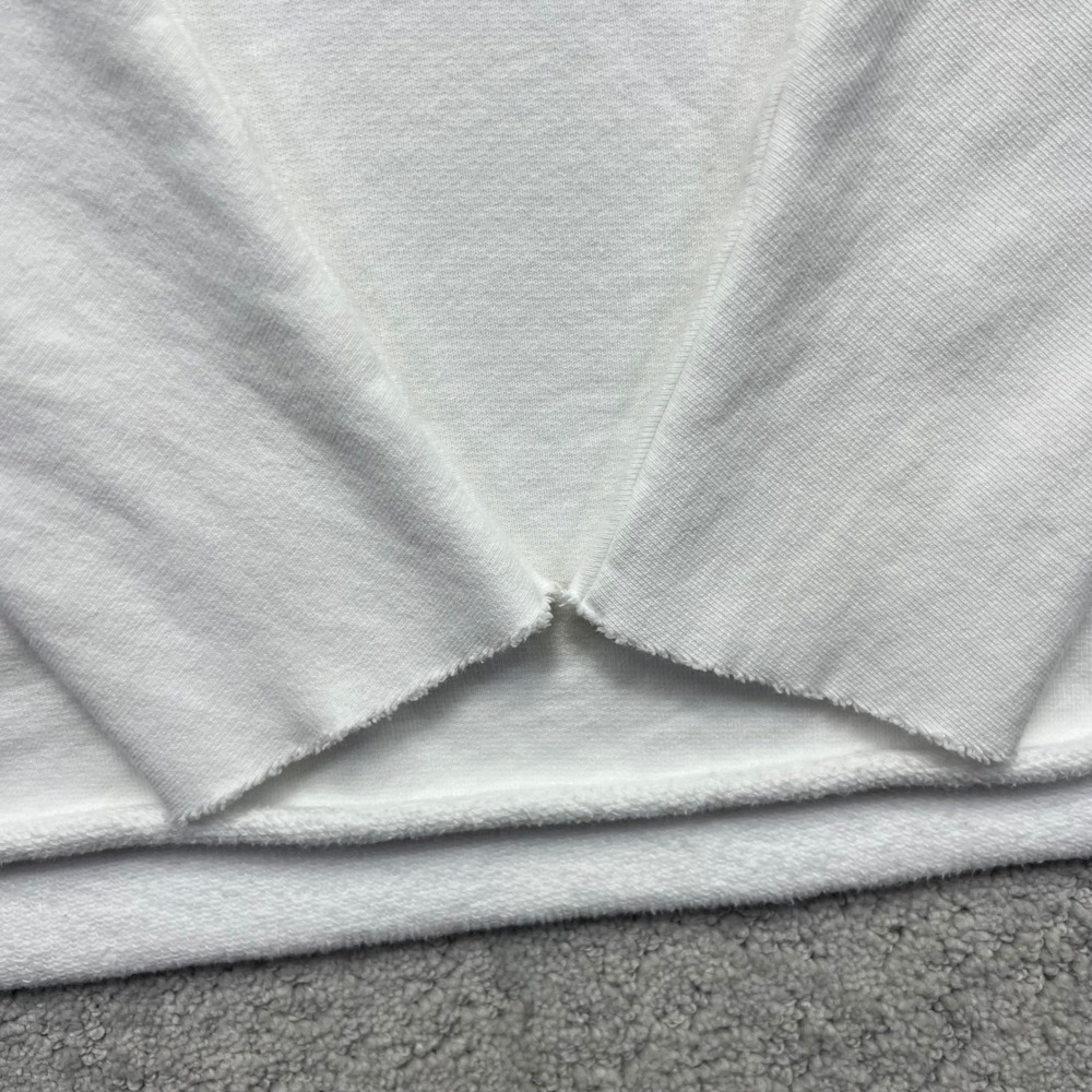 Frank & Eileen Hoodie Womens Small White Tee Lab Terry Sweatshirt Kane Capelet - Picture 5 of 15